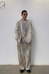Aviva Jifei Xue staining short kimono jacket SS23-KJS-FS